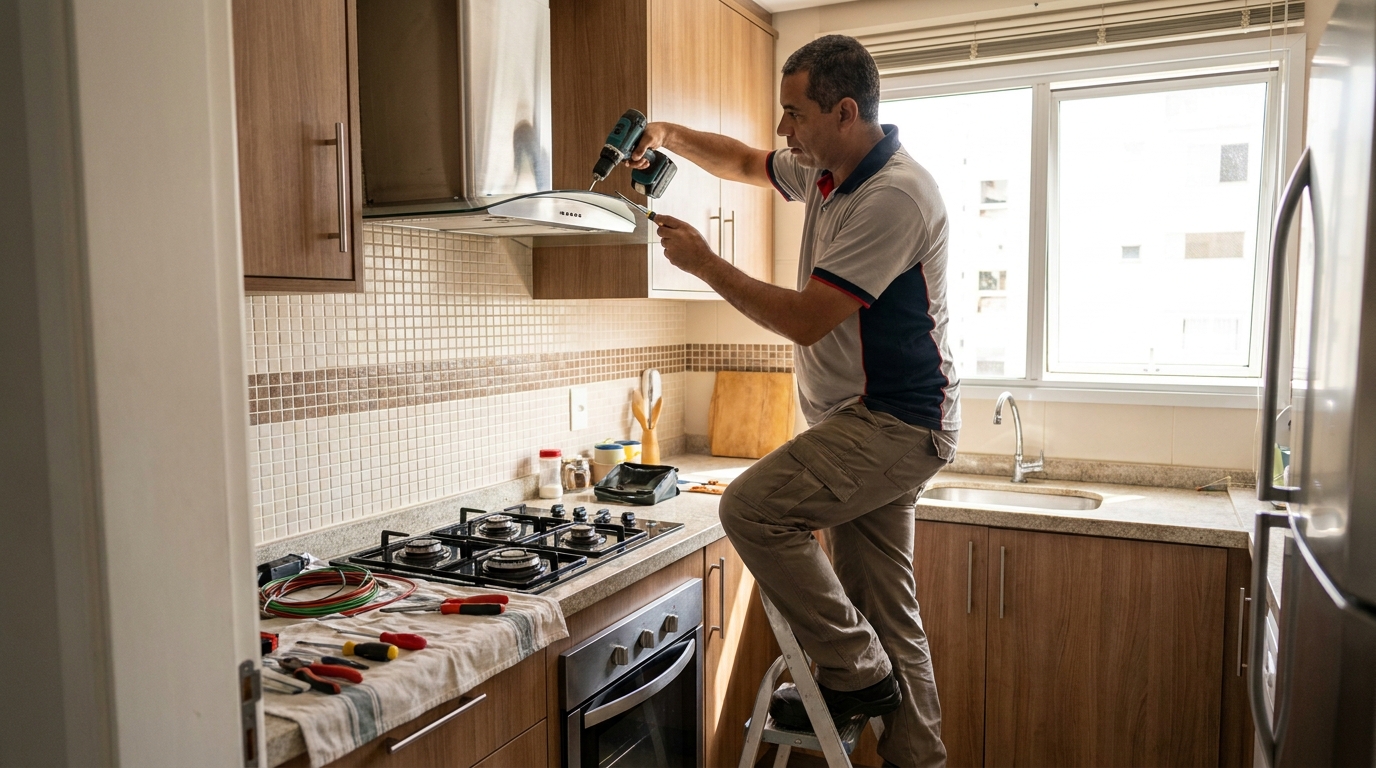 Instalação de Exaustor em Osasco‑SP