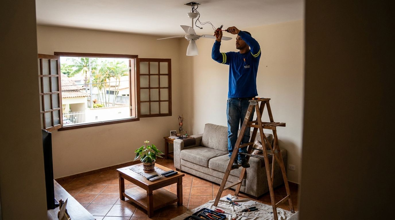 Reforço de Suporte no Teto em Osasco‑SP