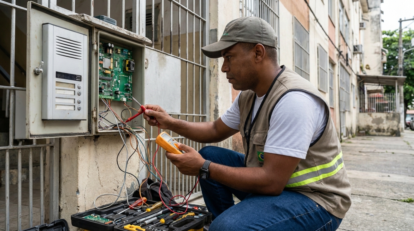 Reparo de Placa e Campainha em Osasco‑SP